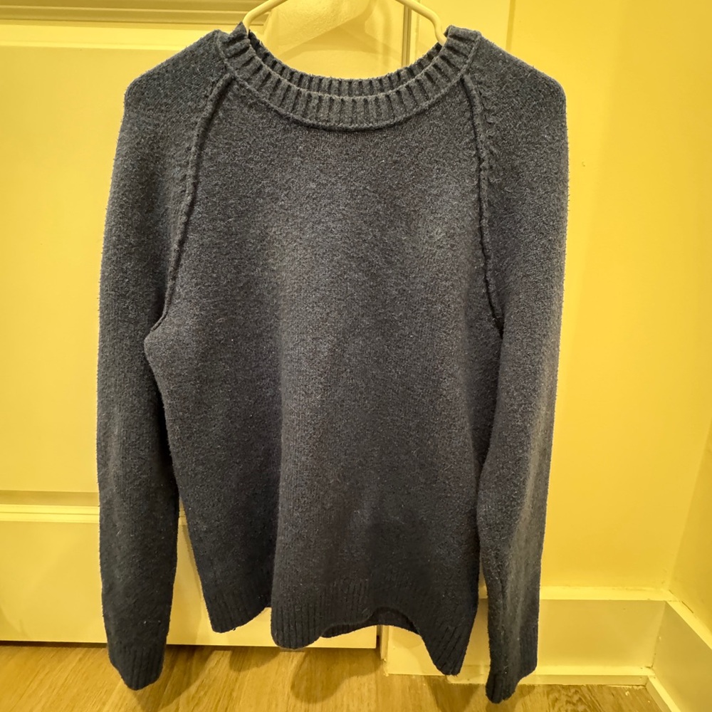 Abercrombie & Fitch Navy Knit Sweater